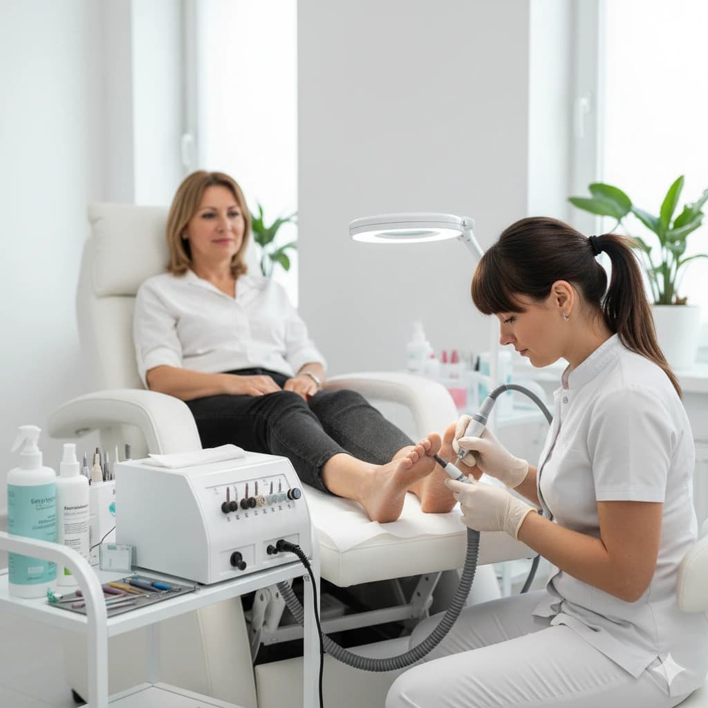 Přístrojová pedikúra / odborná pedikúra